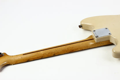 1957 Fender Duo Sonic Desert Sand Tan Wide Nut Maple Neck Anodized Guard w Original Case Pre-CBS