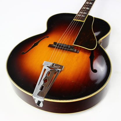 1938 Gibson L-10 Vintage Archtop Acoustic Guitar w Original Hard Case Sunburst CLEAN!