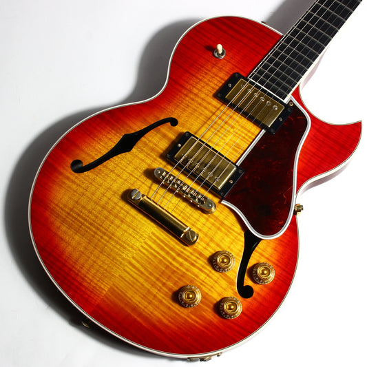 2006 Gibson Custom Shop Pat Martino Custom Electric Guitar - Carved Maple Flametop, Ebony Board! es-175, es-335, es-355