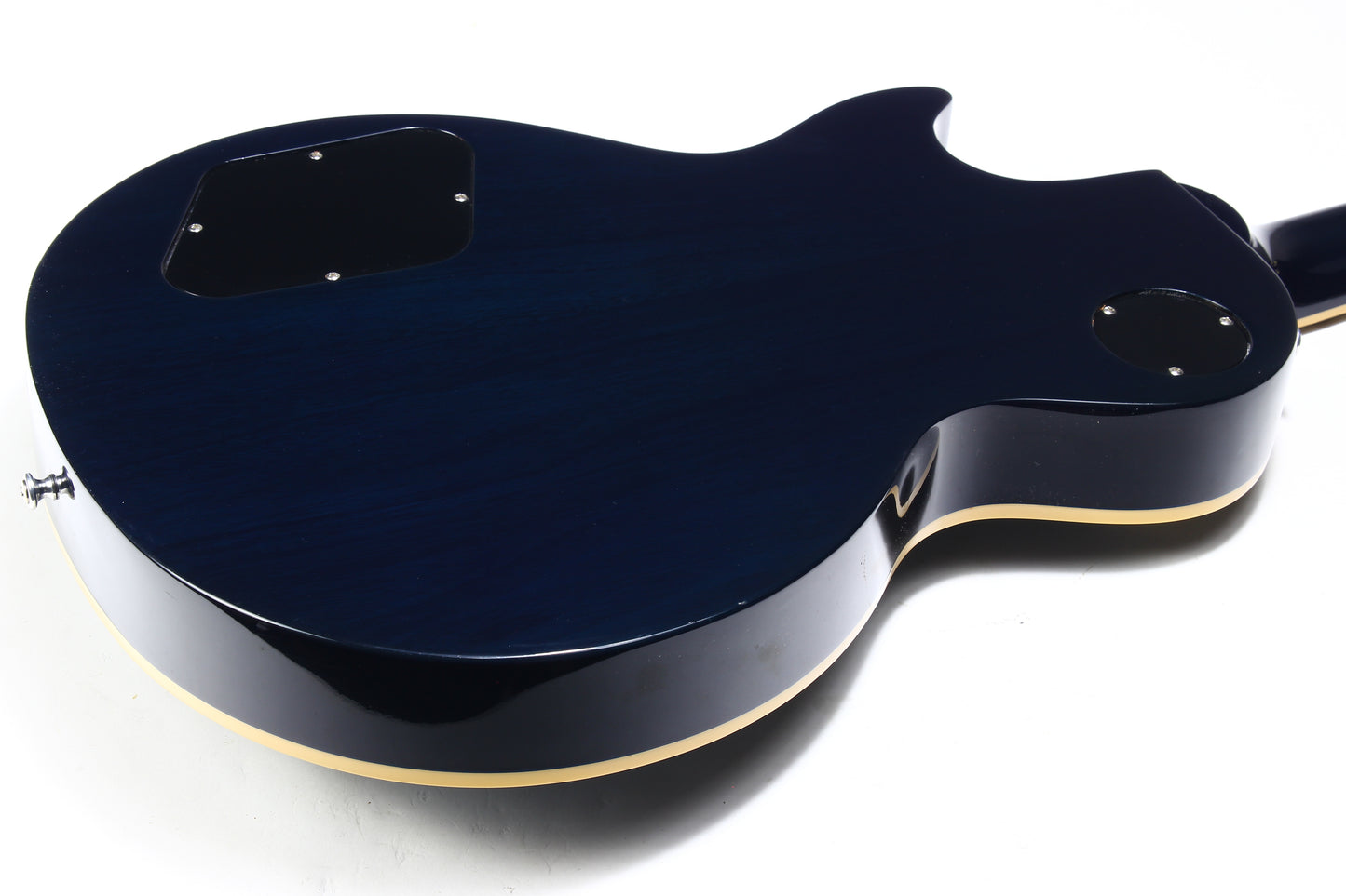 2012 Gibson Les Paul Traditional Plus Chicago Blue Flametop standard