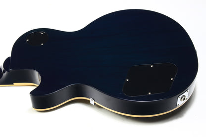 2012 Gibson Les Paul Traditional Plus Chicago Blue Flametop standard