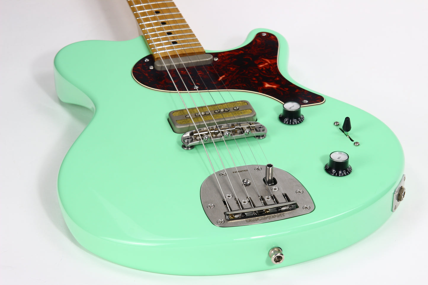 2023 Nik Huber Piet Surf Green | Descendant Tremolo, P90, Gold Foil Pickups!