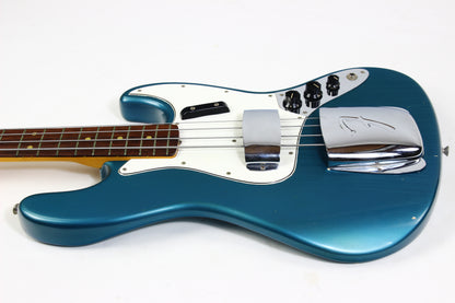 1965 Fender Jazz Bass Custom Color LAKE PLACID BLUE w Original Case L-Series, Padauk Board, BOOK PIECE!