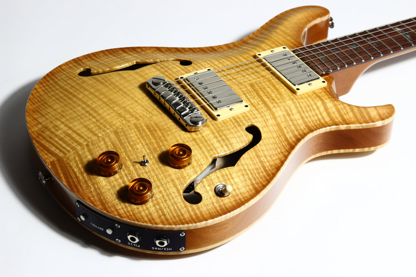 2006 PRS Hollowbody II Piezo ARTIST McCarty Antique Natural Burst Paul Reed Smith archtop