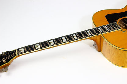 1968 Guild F-50 Natural Jumbo Flattop Jumbo Acoustic Guitar Figured Maple Vintage HOBOKEN MASTERPIECE