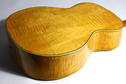 1968 Guild F-50 Natural Jumbo Flattop Jumbo Acoustic Guitar Figured Maple Vintage HOBOKEN MASTERPIECE