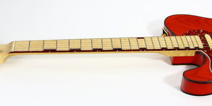 1992 Fender Custom Shop Masterbuilt Thinline Telecaster One-Off | B-Bender Lefty Righty! Rope Tortoise Binding Unique Tele Fred Stuart! Cowboycaster