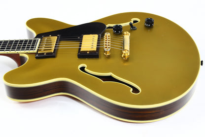 2001 Tom Ribbecke Testadura Goldtop - Masterbuilt w Brazilian Rosewood Center Block & Sides