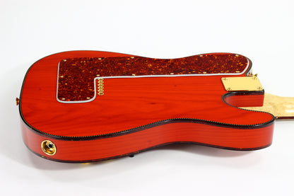 1992 Fender Custom Shop Masterbuilt Custom Thinline Telecaster One-Off | B-Bender, Lefty or Righty! Rope Tortoise Binding, Unique Tele! Fred Stuart! Cowboycaster