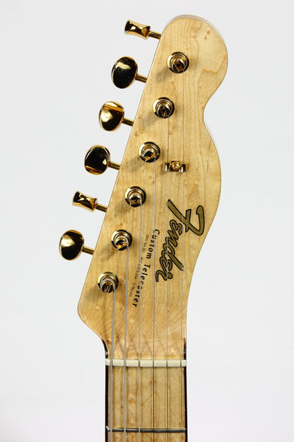 1992 Fender Custom Shop Masterbuilt Custom Thinline Telecaster One-Off | B-Bender, Lefty or Righty! Rope Tortoise Binding, Unique Tele! Fred Stuart! Cowboycaster