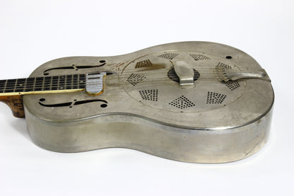 1930 National Style 0 Round Neck Resonator Electric Guitar | Vintage Electrified!