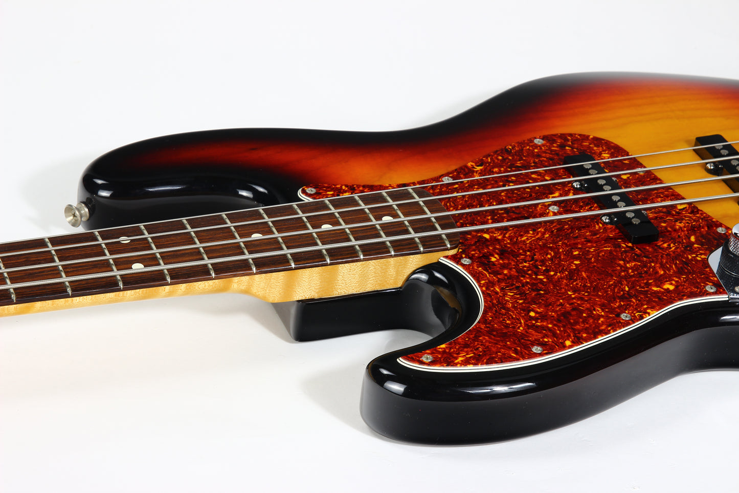 1991 Fender Custom Shop Masterbuilt '62 Jazz Bass Sunburst | Left-Handed Strung Righty FRED STUART