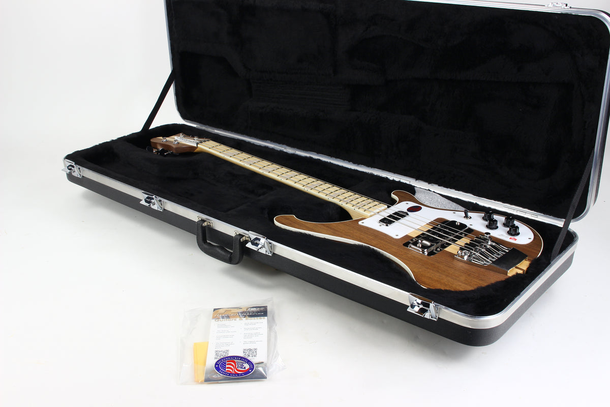 2026 Rickenbacker 4003W Walnut Electric Bass Guitar Stereo Neck-Through 4003