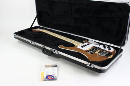 2026 Rickenbacker 4003W Walnut Electric Bass Guitar Stereo Neck-Through 4003
