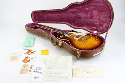 2006 Gibson Custom Shop TOM MURPHY AGED 1959 Les Paul Standard 59 Reissue | R9 Dark Burst Historic TOM HOLMES HUMBUCKERS