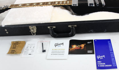 2012 Gibson USA Reverse Firebird V Reissue EBONY BLACK w/ Original Case - LIGHTWEIGHT Steinberger Tuners