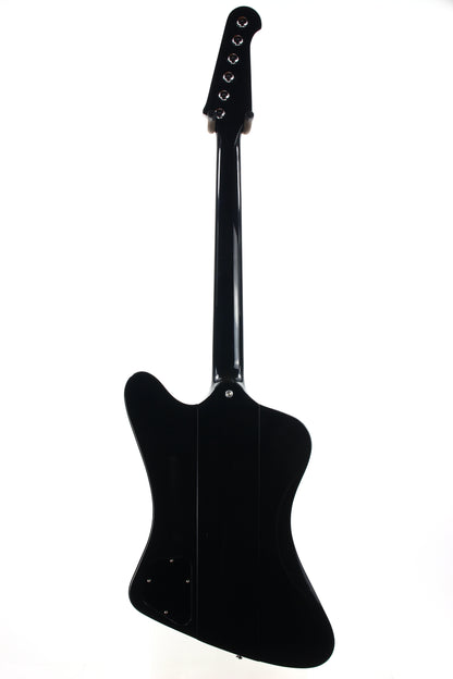 2012 Gibson USA Reverse Firebird V Reissue EBONY BLACK w/ Original Case - LIGHTWEIGHT Steinberger Tuners