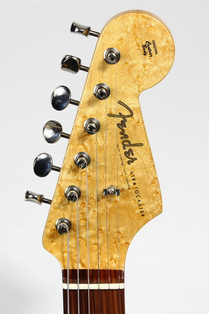 Fender Stratocaster Custom Shop lefty strung right headstock with reversed logo