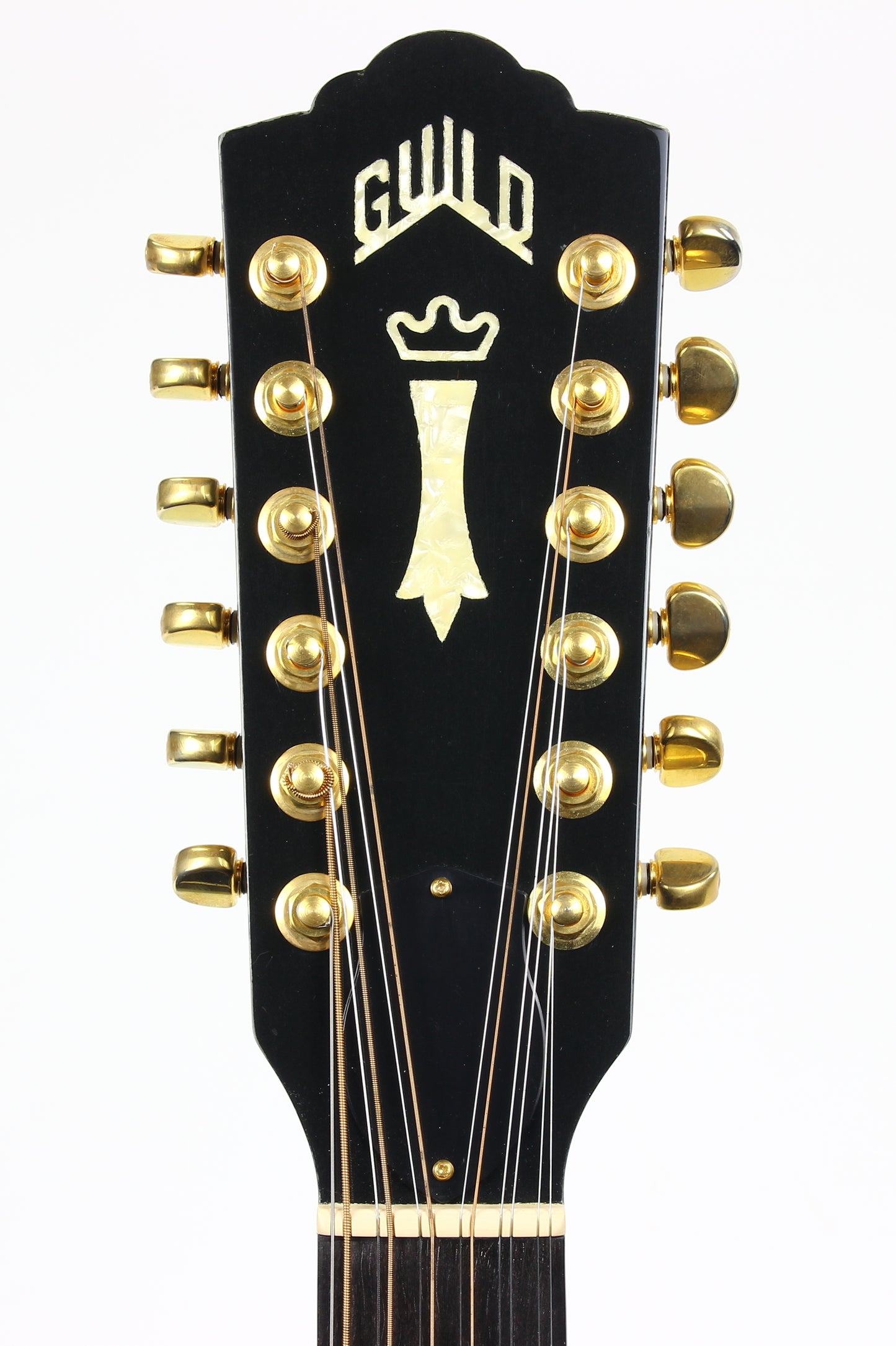 c. 2003 Guild JF30-12 Black with Original Case