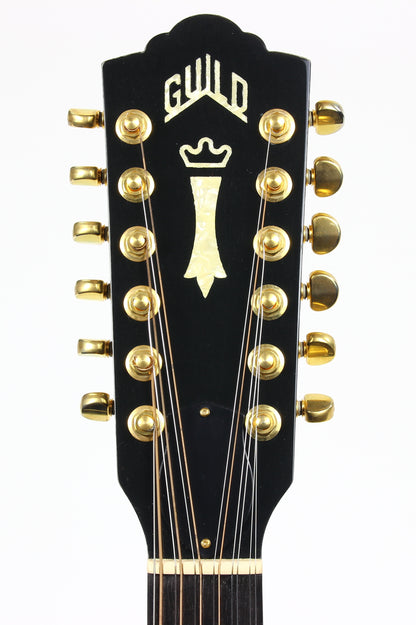 c. 2003 Guild JF30-12 Black with Original Case
