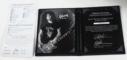 2010 Gibson Custom Shop SLASH AFD Les Paul Appetite for Destruction Signature Model VOS | Kris Derrig