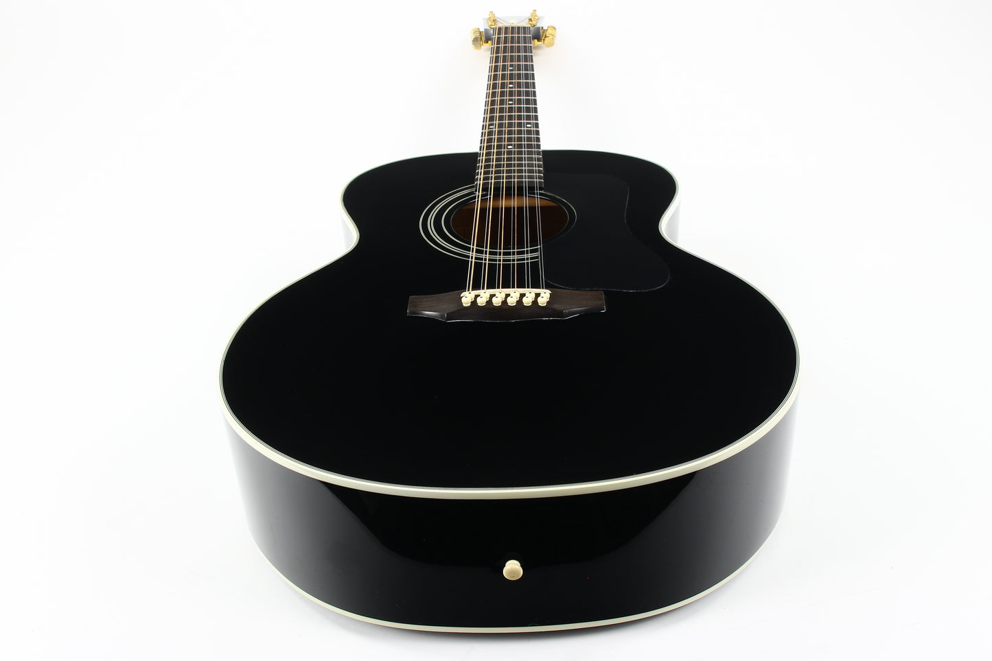 c. 2003 Guild JF30-12 Black with Original Case