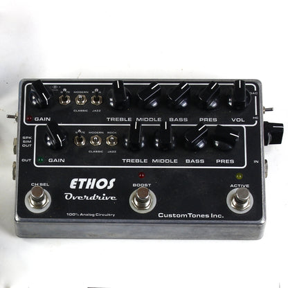 Custom Tones Inc ETHOS OVERDRIVE TLE Classic Pedal