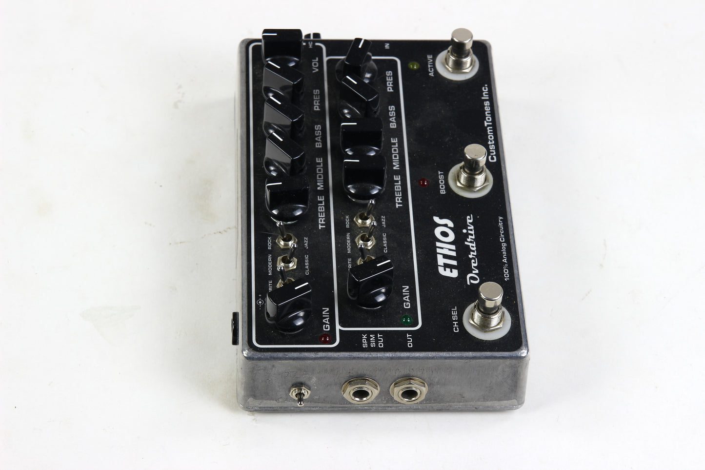 Custom Tones Inc ETHOS OVERDRIVE TLE Classic Pedal