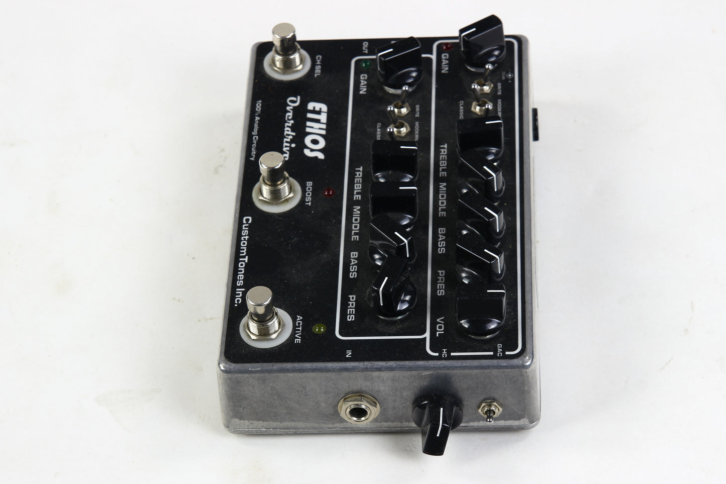 Custom Tones Inc ETHOS OVERDRIVE TLE Classic Pedal