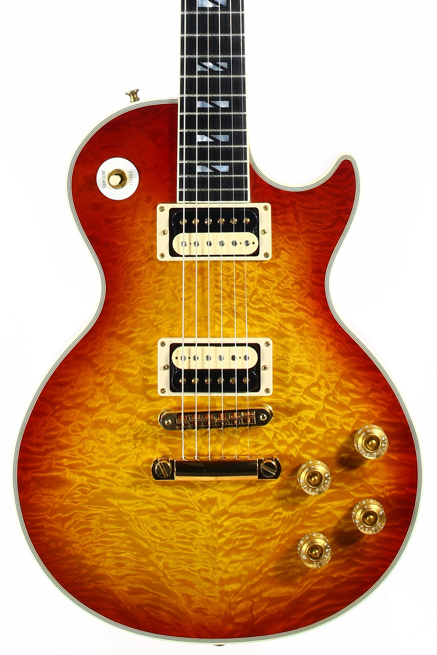 RARE 2006 Gibson Custom Shop Les Paul SUPER CUSTOM Premium Grade - Crazy Quilt Top, S 400 Inlays! 25/50