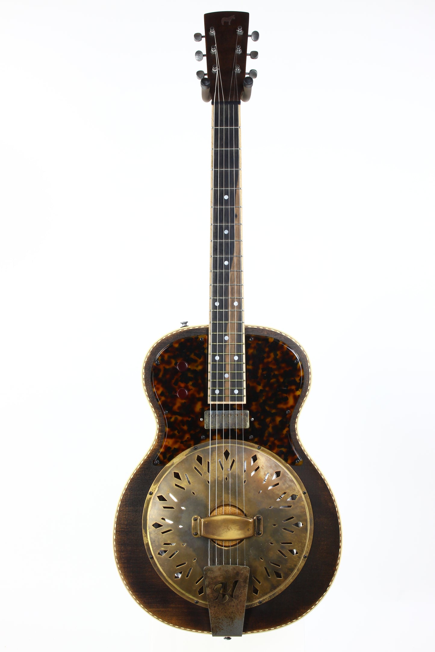 2023 Mule Resophonic Mavis Custom Order w Original Case, Paperwork Resonator Electric Guitar