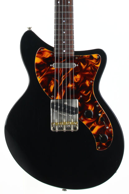 2025 Collings 71 Tele Black Aged Tortoise Guard NAMM GUITAR Electric Guitar | RON ELLIS PICKUPS, Hand-Poured Tortoise Guard