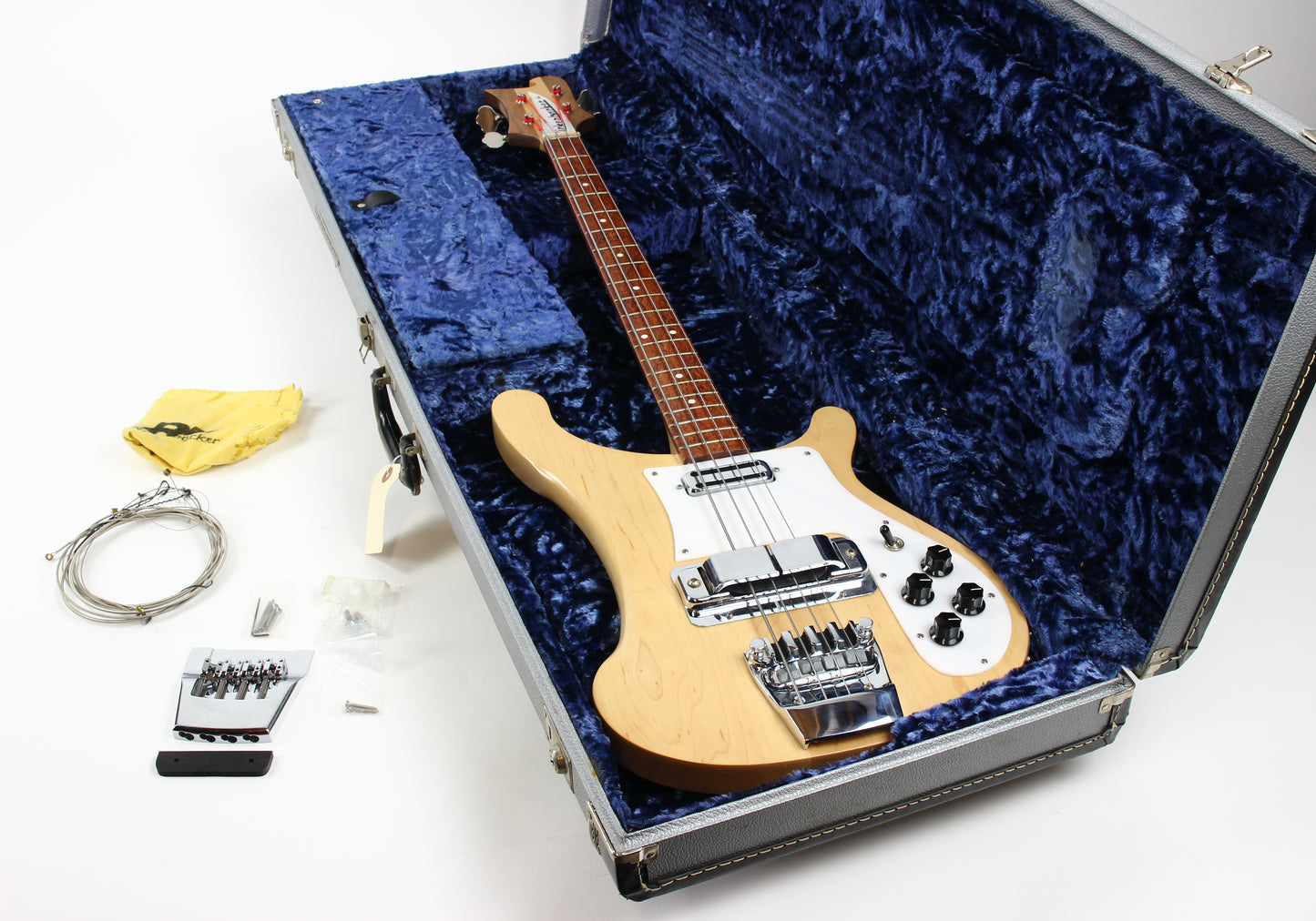 2006 Rickenbacker 4001c64 Mapleglo Natural Bass Guitar PAUL MCCARTNEY!