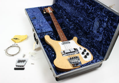 2006 Rickenbacker 4001c64 Mapleglo Natural Bass Guitar PAUL MCCARTNEY!