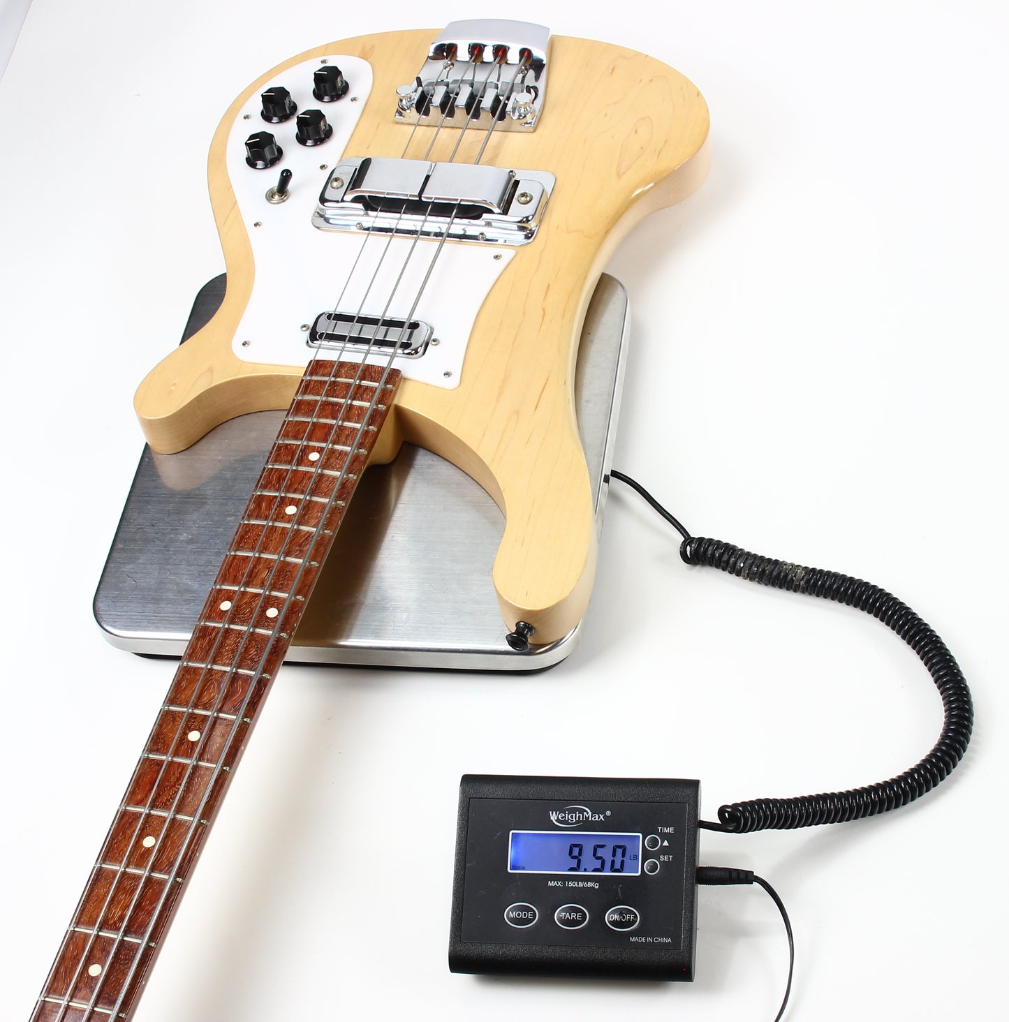 2006 Rickenbacker 4001c64 Mapleglo Natural Bass Guitar PAUL MCCARTNEY!