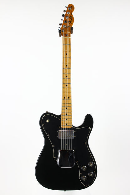 1973 Fender Telecaster Custom FACTORY BLACK | Keith Richards Spec!