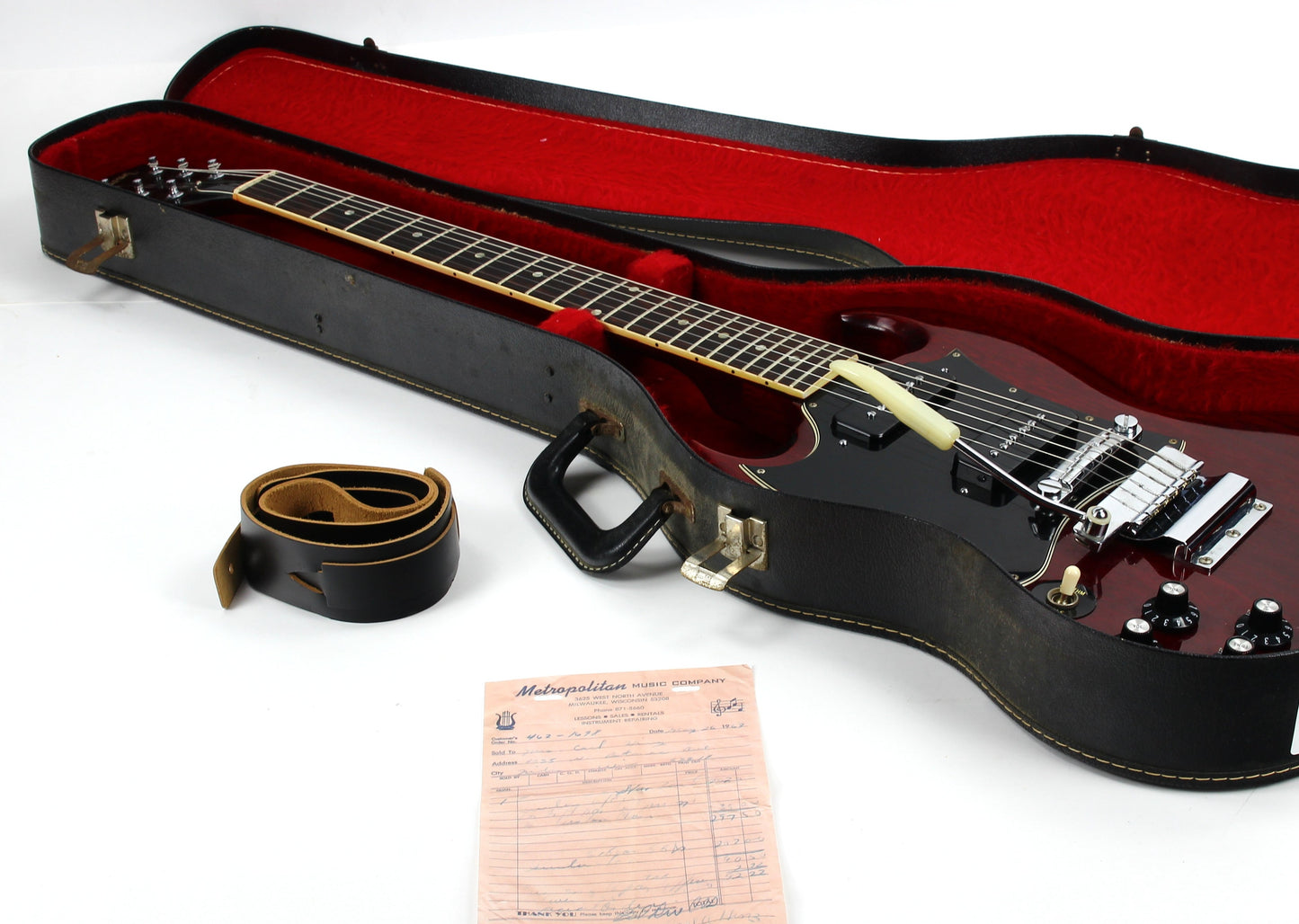 1969 Gibson SG Special Left-Handed MINTY w Original Receipt!