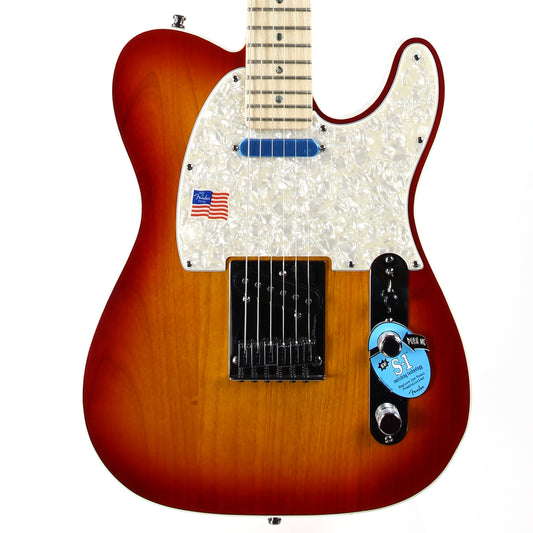 2009 Fender American Deluxe Telecaster Cherry Sunburst Made in USA MINTY w Tags!