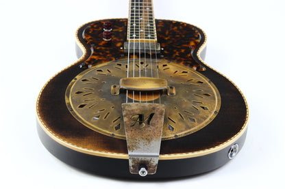2023 Mule Resophonic Mavis Custom Order w Original Case, Paperwork Resonator Electric Guitar
