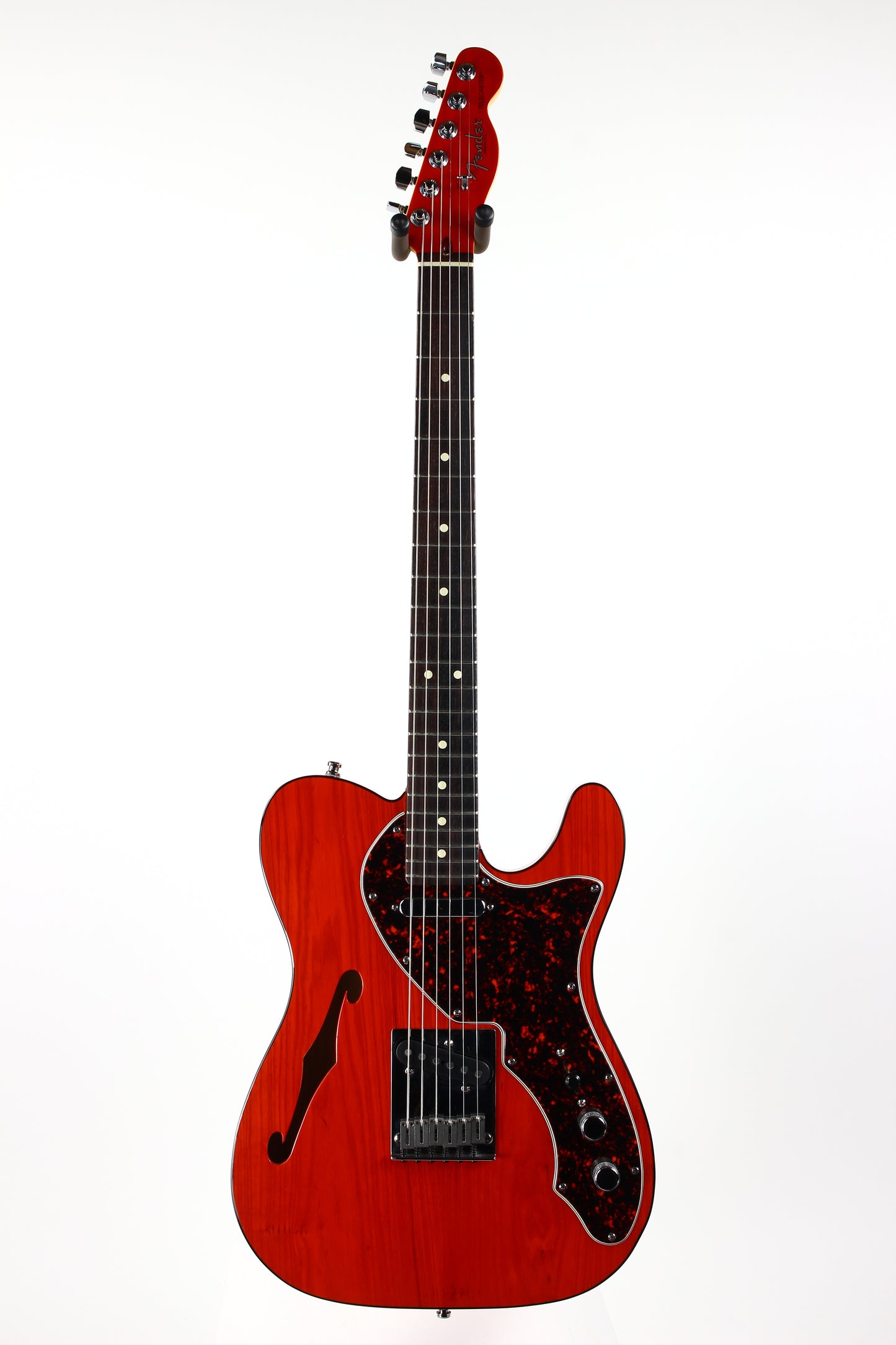 2001 Fender American 90's Telecaster Thinline DOUBLE BOUND TORTOISE Made in USA, ONE-OFF! Matching Headstock!