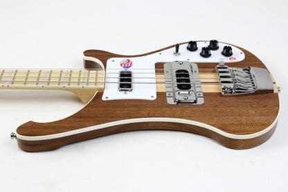 2026 Rickenbacker 4003W Walnut Electric Bass Guitar Stereo Neck-Through 4003