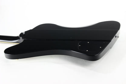 2012 Gibson USA Reverse Firebird V Reissue EBONY BLACK w/ Original Case - LIGHTWEIGHT Steinberger Tuners