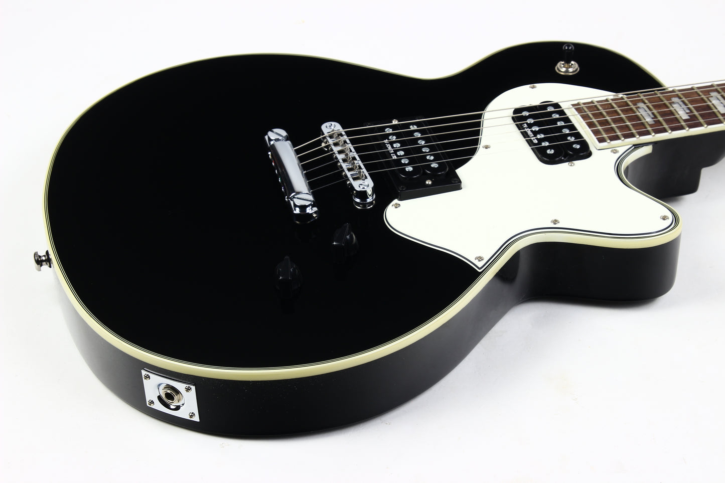 Cort Sunset II Black Solidbody Guitar TV Jones Pickups