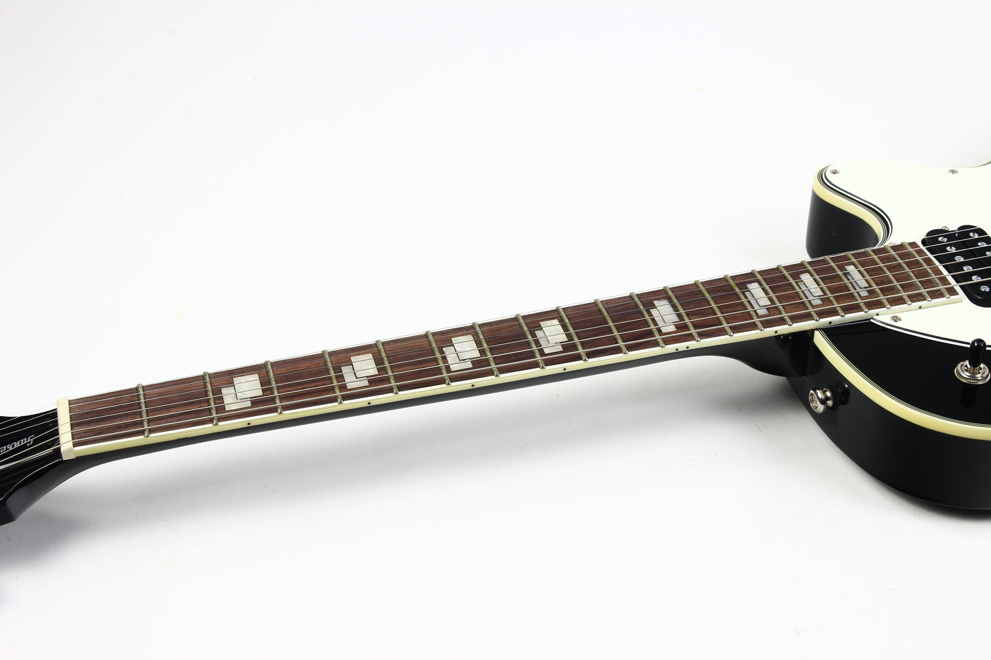Cort Sunset II Black Solidbody Guitar TV Jones Pickups