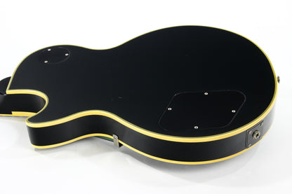 1996 Orville by Gibson John Sykes Les Paul Custom Black LPC-JS - Made in Japan, Gibson Hardshell Case, Ebony Board!