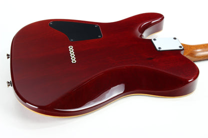 1997 Tom Anderson Hollow Cobra T - KILLER QUILT Top -Cherry Burst, Buzz Feiten, Tele Guitar, HO1