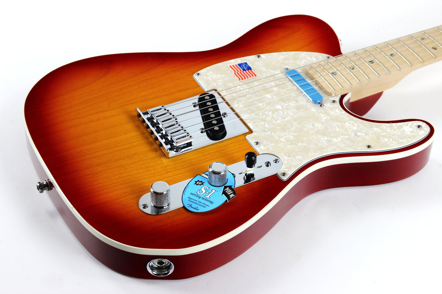 2009 Fender American Deluxe Telecaster Cherry Sunburst Made in USA MINTY w Tags!