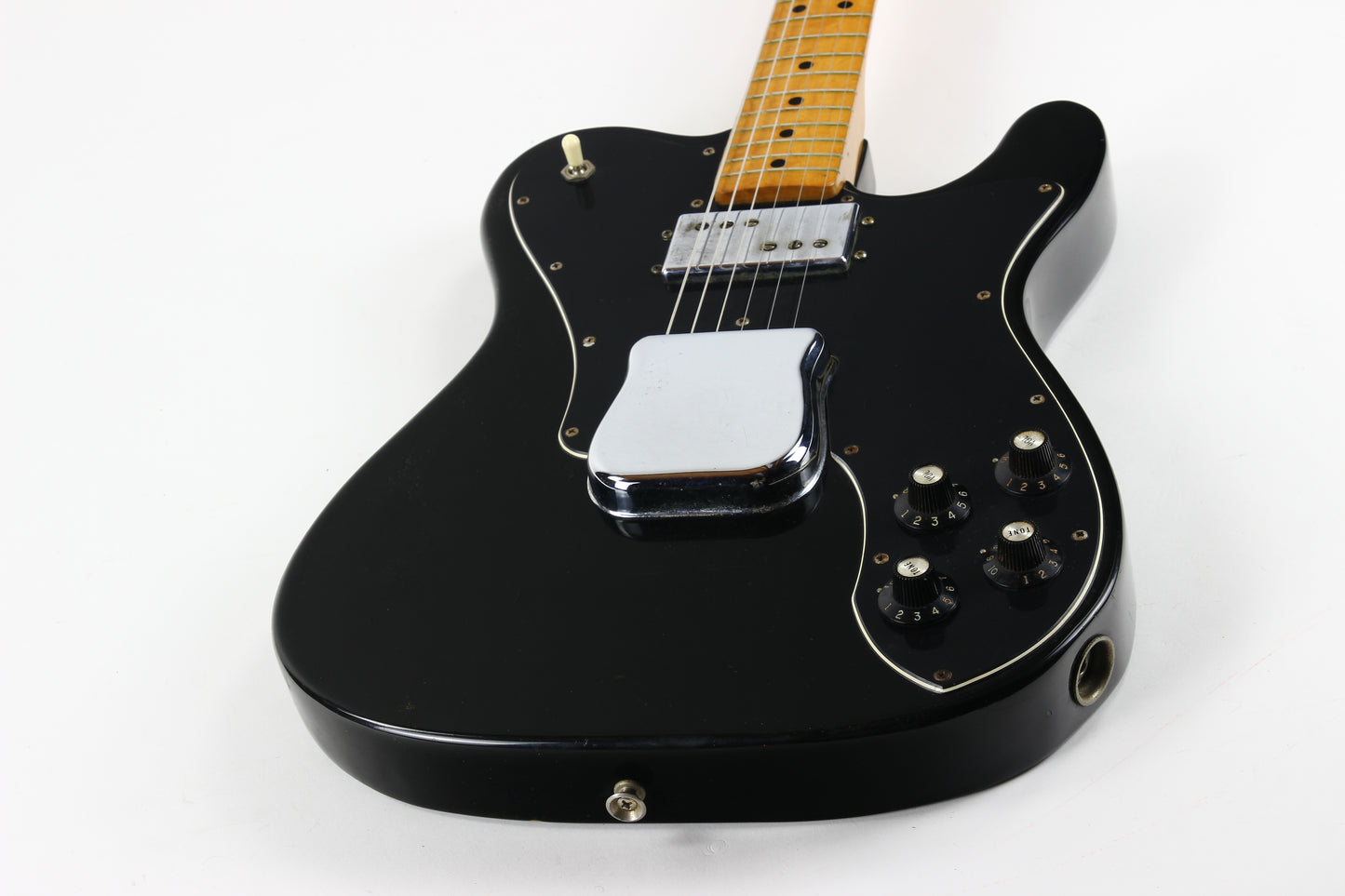 1973 Fender Telecaster Custom FACTORY BLACK | Keith Richards Spec!