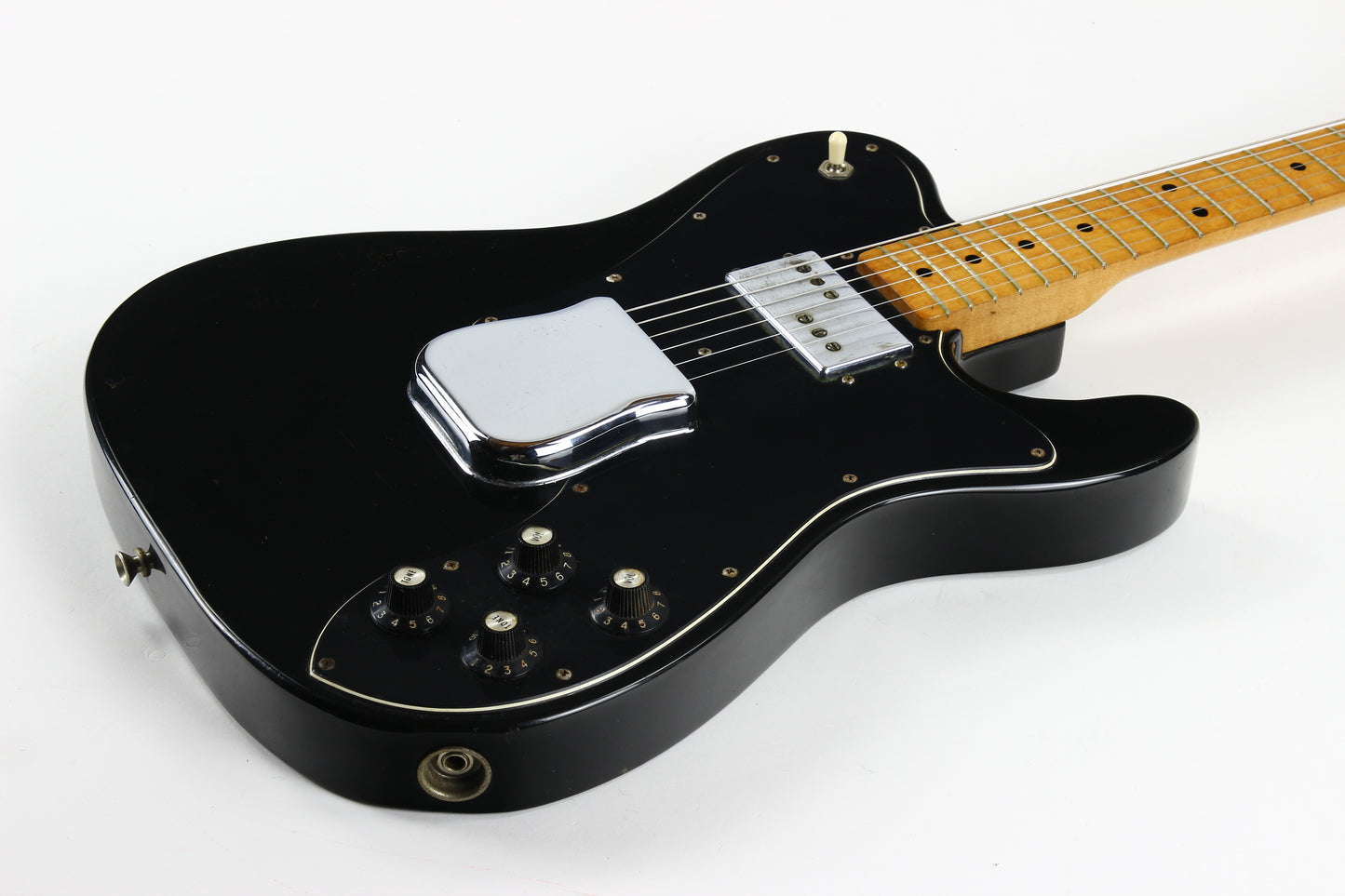 1973 Fender Telecaster Custom FACTORY BLACK | Keith Richards Spec!
