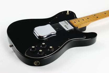 1973 Fender Telecaster Custom FACTORY BLACK | Keith Richards Spec!